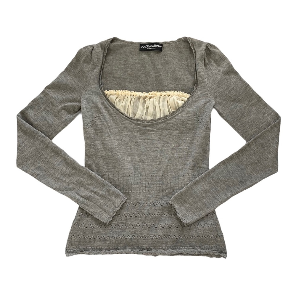 ISO This D&G grey knit top
